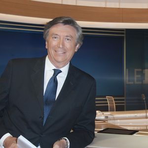 Exclusif - Jacques Legros sur le plateau du Journal de TF1 le 30 avril 2015