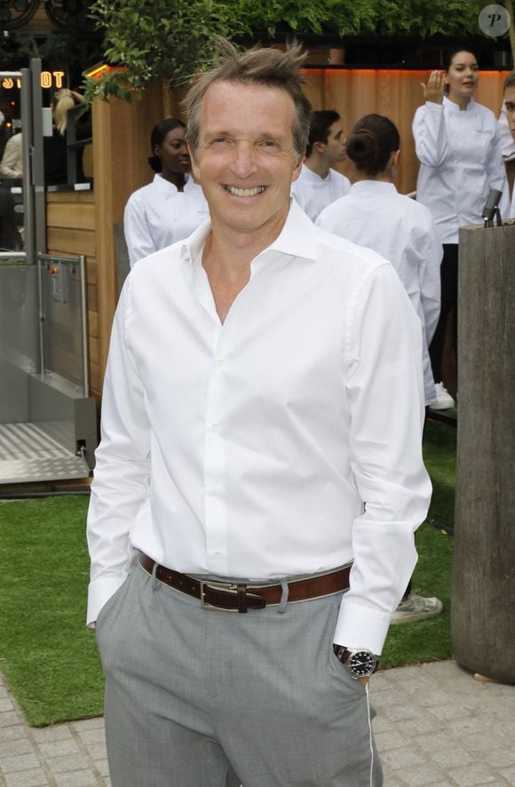Exclusif - Stéphane Rotenberg - Ouverture du premier restaurant "Top Chef" Le Bistrot à Suresnes le 7 juillet 2022. © Marc Ausset-Lacroix/Bestimage