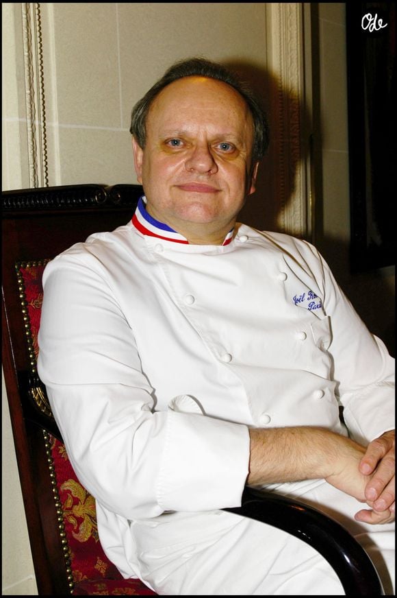 Joël Robuchon lors de la soirée Trofémina Siemens 2005 au Grand Hôtel InterContinental, à Paris.