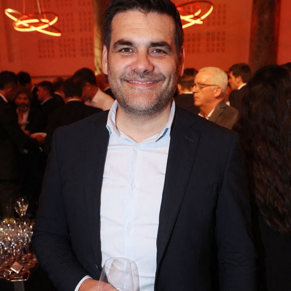 Matthieu Lartot a assisté à la 20e édition de « La Nuit du Rugby », qui s'est tenue à l'Olympia à Paris, en France, le 23 septembre 2024. Photo de Jérôme Dominé/ABACAPRESSCOM