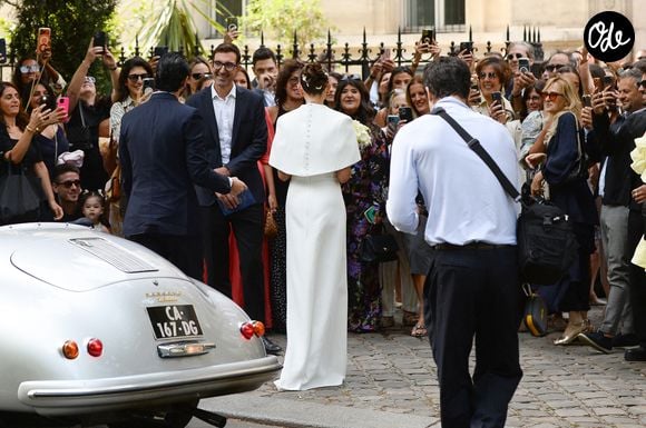 Arrivées au mariage civil de Thylane Blondeau et Benjamin Attal à la mairie du 16ème arrondissement de Paris le 29 juin 2026. Agence / Bestimage