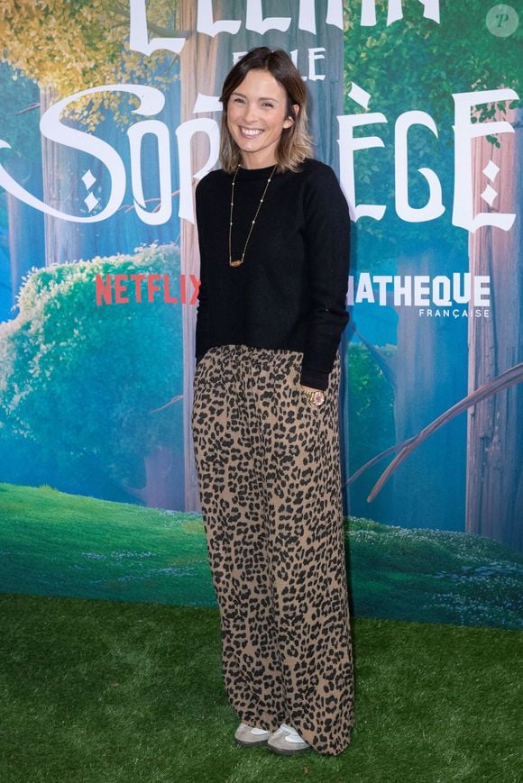 Isabelle Ithurburu assiste à la première d'Ellian et le Sortilege Netflix à la Cinémathèque française à Paris, France, le 17 novembre 2024. Photo par Aurore Marechal/ABACAPRESS.COM