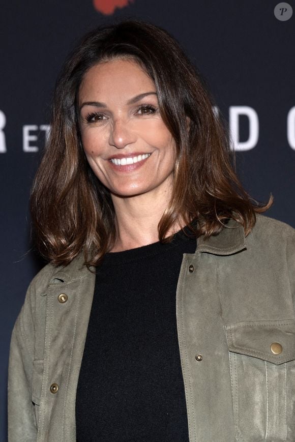 Nadia Fares assiste à la première de Monsieur Aznavour au Grand Rex le 22 octobre 2024 à Paris, France. Photo by David NIVIERE/ABACAPRESS.COM