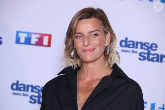 Fauve Hautot participe au photocall de Danse Avec Les Stars dans les studios de TF1 le 16 janvier 2025. Photo by Jerome Domine/ABACAPRESS.COM