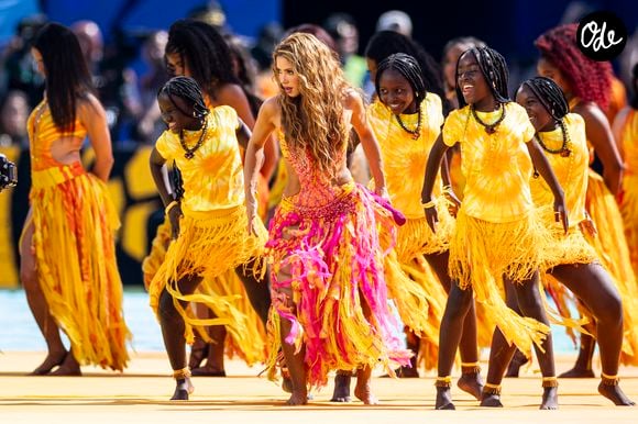 Shakira assiste à la finale de la Coupe du Monde de la FIFA 2026 entre l'Argentine et l'Espagne au New York New Jersey Stadium, à East Rutherford, dans le New Jersey, le 19 juillet 2026, aux États-Unis. Elyxandro Cegarra / PsnewZ / Bestimage