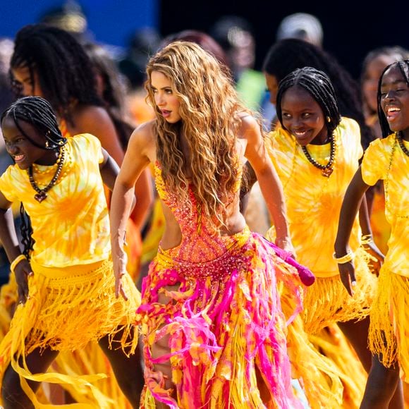Shakira assiste à la finale de la Coupe du Monde de la FIFA 2026 entre l'Argentine et l'Espagne au New York New Jersey Stadium, à East Rutherford, dans le New Jersey, le 19 juillet 2026, aux États-Unis. Elyxandro Cegarra / PsnewZ / Bestimage