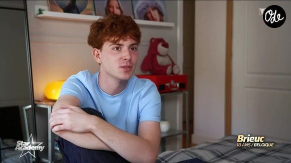 Brieuc fait partie de la nouvelle promotion de la "Star Academy". Capture d'écran TF1