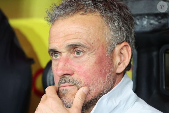 Luis ENRIQUE (entraîneur Paris Saint-Germain) lors du match RC Lens vs Paris Saint-Germain, Ligue 1 J29, stade Bollaert-Delelis, le 13 mai 2026 - photo Laurent Sanson / PsnewZ / Bestimage