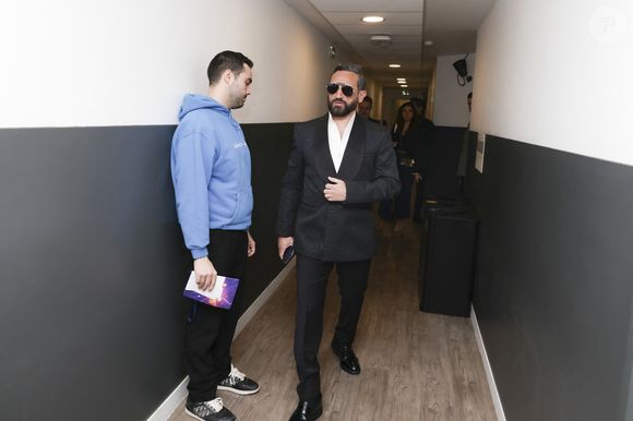 Exclusif - Cyril Hanouna, en backstage de l’émission « TPMP » La dernière sur C8,  présentée par C.Hanouna et diffusée en direct sur C8, Paris, France, le 27 fevrier 2025. © Jack Tribeca / Bestimage