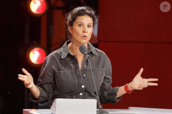 Une nouvelle qui fait figure d'exception au sein du groupe 

Apolline de Malherbe - Conférence de presse de rentrée de RMC / RMC Sport saison 2021/2022 à l'Altice Campus à Paris, France, le 30 août 2021. © Christophe Clovis / Bestimage