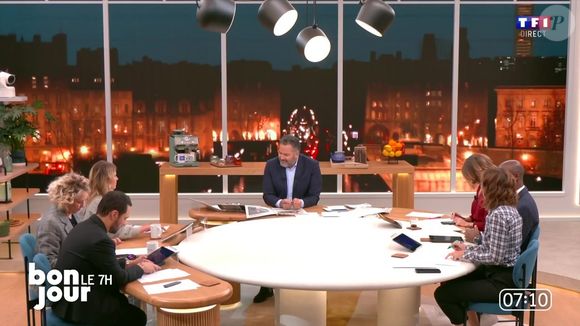 Incident en plein direct pour Bruce Toussaint dans "Bonjour !", sur TF1 mercredi 24 septembre 2025.