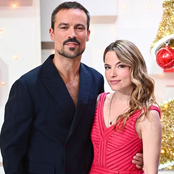 Michel Drucker entame les fêtes de fin d'année en musique dans "Vivement dimanche" !
Exclusif - Damien Sargue et Cecilia Cara - Enregistrement de l'émission "Vivement dimanche" au studio Gabriel à Paris présentée par M.Drucke. © Guillaume Gaffiot / Bestimage