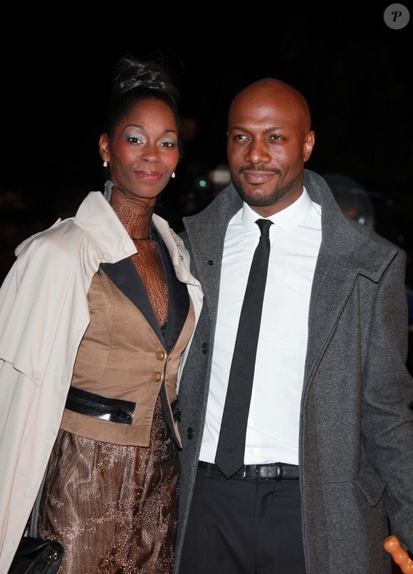Archives - Harry Roselmack et son ex-femme Chrislaine lors des 13e NRJ Music Awards à Cannes le 28 janvier 2012. Agence / Bestimage