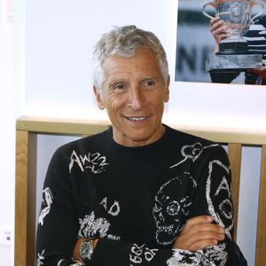 Exclusif - Nagui dans la loge de France TV lors des Internationaux de France de Tennis de Roland Garros, le 29 mai 2024.

Photo : Bertrand Rindoff / Bestimage