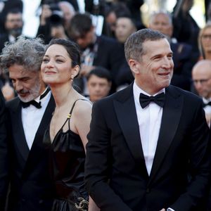 Marion Cotillard, Guillaume Canet - Montée des marches du film « Karma » lors du 79ème Festival International du Film de Cannes, le 15 mai 2026. © Jacovides-Moreau / Bestimage
