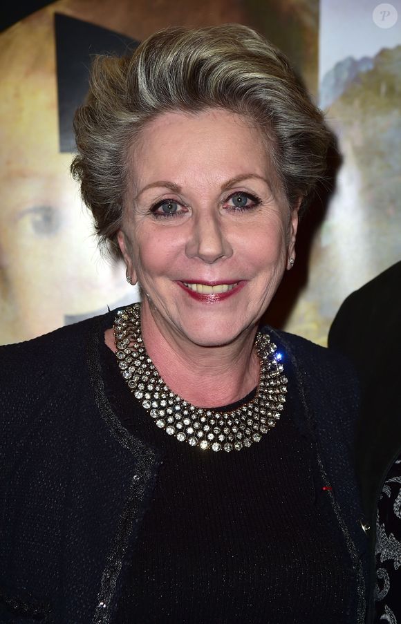 Catherine Laborde - Gala de l'enfance maltraitée à la Salle Gaveau à Paris le 9 mars 2015.