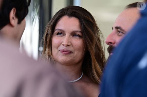 Laetitia Casta à la sortie de l'hôtel Marriott lors du 79ème Festival International du Film de Cannes (12 - 23 mai 2026), le 15 mai 2026.
© Romain Doucelin / Bestimage