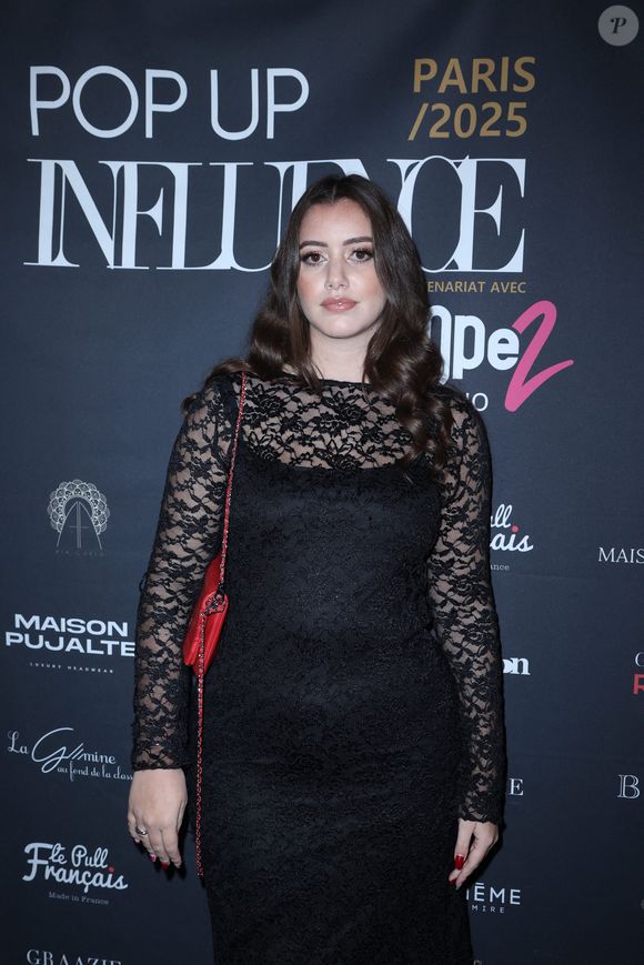 Maureen (Star Academy 12) participe à la Pop Up Influence Party organisée par Aurelien Cassirame, à Paris, le 02 février 2025 à Paris, France. Photo by Jerome Domine/ABACAPRESS.COM