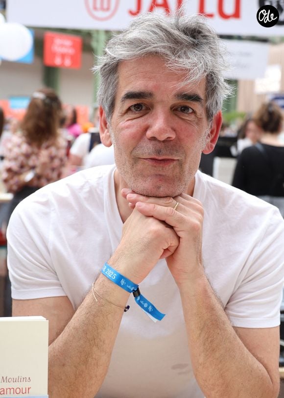 Xavier de Moulins - Festival du Livre de Paris 2025 au Grand Palais à Paris le 12 Avril 2025.
© Denis Guignebourg / Bestimage
