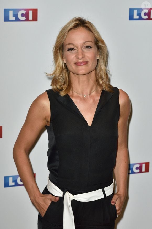 Audrey Crespo-Mara assiste à la conférence de presse de rentrée de LCI a Paris, France, le 30 aout 2017. Photo par Alban Wyters/ABACAPRESS.COM