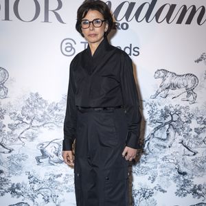 Rachida Dati, Ministre de la Culture, au photocall du dîner Dior X Madame Figaro à La Terrasse by Albane sur le toit de l'hôtel Marriott en marge du 78ème Festival International du Film de Cannes, France, le 17 mai 2025. © Olivier Borde/Bestimage