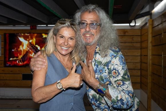 Exclusif - Caroline Margeridon, Djamel Bentenah - Mariage de Djamel Bentenah (acheteur dans l'émission Affaire Conclue) avec Severine Bauw à la mairie de Colombes le 21 juin 2025.