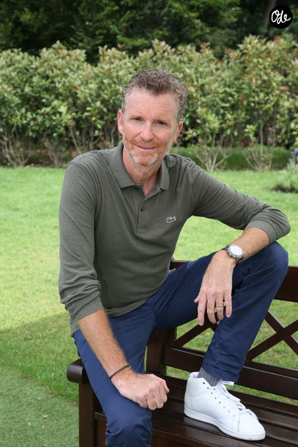 Denis Brogniart à la 26e édition du Trophée des personnalités en marge des Internationaux de tennis de Roland-Garros à Paris, le 7 juin 2018. 

© Denis Guignebourg / Bestimage