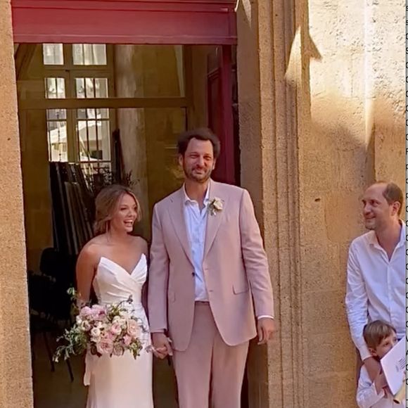 Exclusif - Mariage d'Eric Antoine et Gennifer Demey à Aix-en-Provence le 30 août 2025.