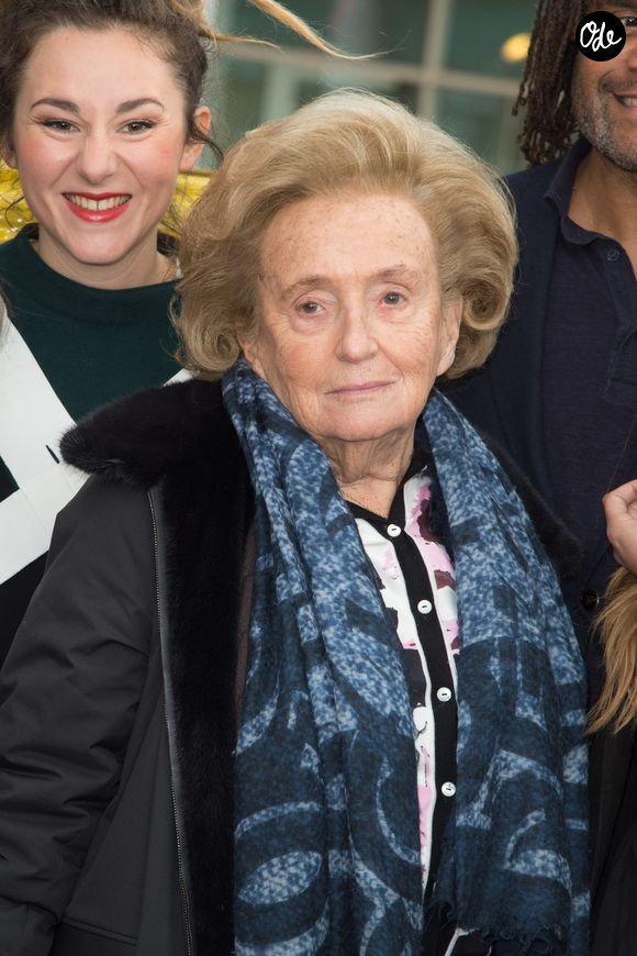 Bernadette Chirac (présidente de la Fondation Hôpitaux de Paris-Hôpitaux de France) - Lancement de la 27ème édition de l'Opération Pièces Jaunes au centre hospitalier (hôpital Delafontaine) de Saint-Denis, le 6 janvier 2016. AGENCE / BESTIMAGE