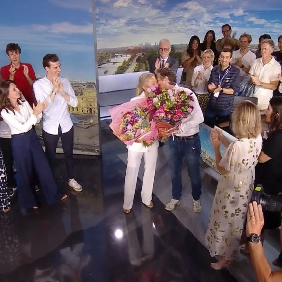 Le 26 juin dernier, la journaliste présentait son dernier JT sur France 2.

Dernier journal télévisé de Anne-Sophie Lapix sur France 2, le 26 juin 2025.

Photo : Capture d'écran France TV / Bestimage
