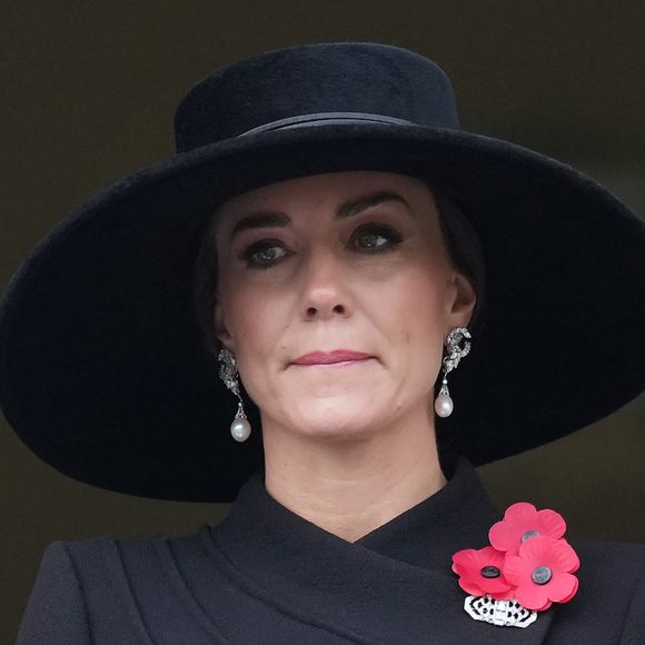 Catherine Kate Middleton, princesse de Galles - Les membres de la famille royale d'Angleterre et les personnalités lors du "Remembrance Sunday Service" à Londres le 13 novembre 2022. bestimage