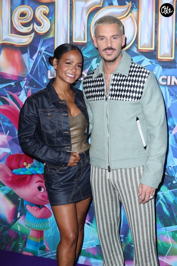 M. Pokora partage sa vie avec Christina Milian depuis 2017.

Christina Milian et M. Pokora assistent à la première de « Les Trolls 3 » au cinéma Gaumont Marignan à Paris, en France, le 11 octobre 2023. Photo de Jérôme Domine/ABACAPRESS.COM