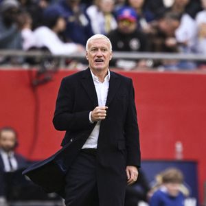 BOSTON, ÉTATS-UNIS - 27 MARS : Didier Deschamps, entraîneur de l'équipe de France, lors d'un match amical de football entre le Brésil et la France au Gillette Stadium, Boston, États-Unis.  © SPP / PsnewZ / Bestimage