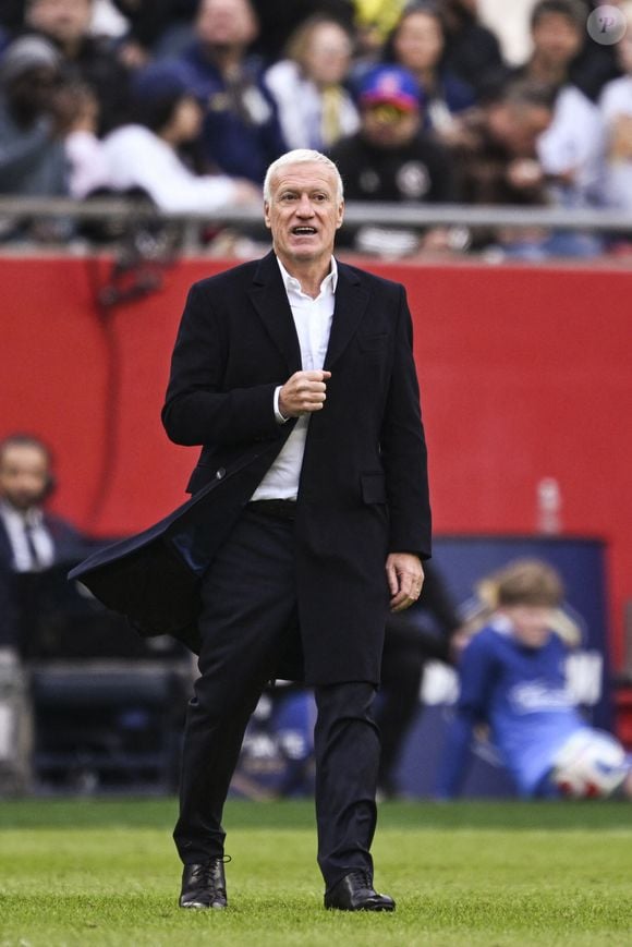 BOSTON, ÉTATS-UNIS - 27 MARS : Didier Deschamps, entraîneur de l'équipe de France, lors d'un match amical de football entre le Brésil et la France au Gillette Stadium, Boston, États-Unis.  © SPP / PsnewZ / Bestimage