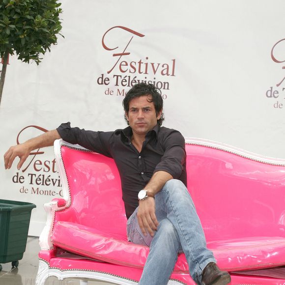 Filip Nikolic de la série française 'Navarro' pose pour des photos au forum Grimaldi pendant le 47ème Festival de Télévision de Monte-Carlo à Monaco, le 14 juin 2007. Photo par Denis Guignebourg/ABACAPRESS.COM