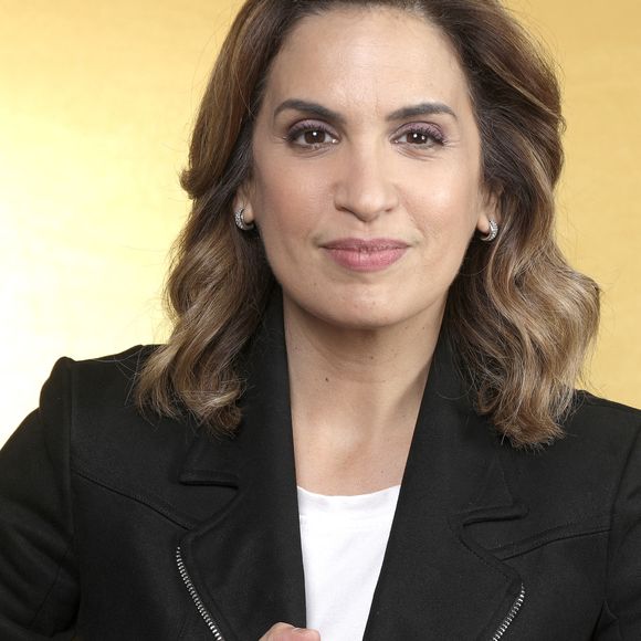 Exclusif - Portrait de Sonia Mabrouk à Paris, le 16 octobre 2024. © Cédric Perrin/Bestimage