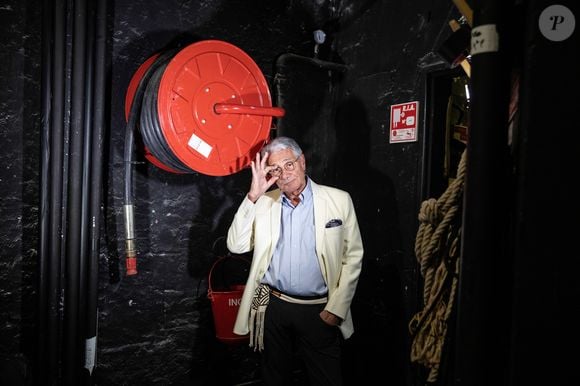 Exclusif -  Jean-Marie Périer au théâtre du Rond Point pour une représentation de son spectacle "Flashback" à Paris le 28 janvier 2019. © Frédéric Maligne / Bestimage