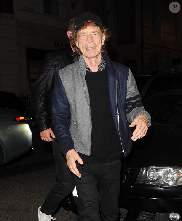 Mick Jagger fête ses 80 ans à Londres. Photo par Backgrid UK/ Bestimage