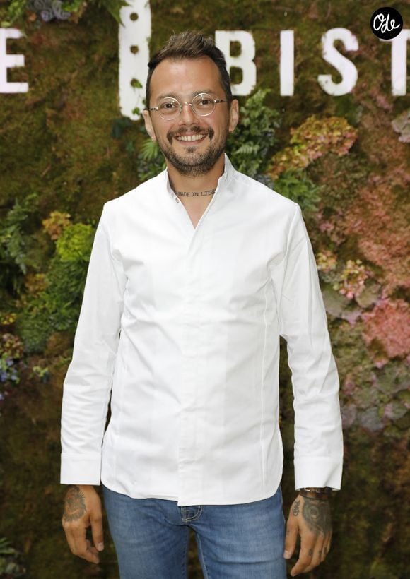 Exclusif - Arnaud Delvenne - Ouverture du premier restaurant "Top Chef" Le Bistrot à Suresnes le 7 juillet 2022. Le groupe M6 et S. Rotenberg, en collaboration avec Les Bistrots Pas Parisiens ont ouvert ce Bistrot Top Chef à Suresnes, d’une capacité de 100 places.© Marc Ausset-Lacroix/Bestimage