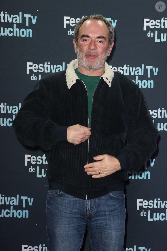 Bruno Solo, président du jury Documentaire - Les membres des jurys à la soirée d'inauguration de la 25ème Edition du Festival TV de Luchon. Le 1er février 2023
© Patrick Bernard / Bestimage