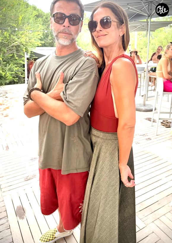 Christophe Maé et son épouse Nadège, le 4 septembre 2026.