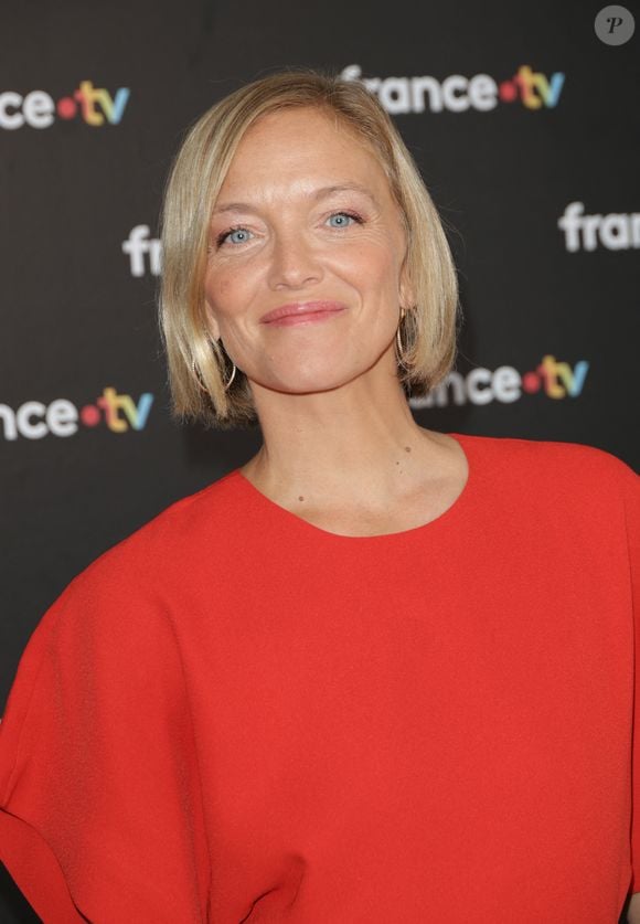 Maya Lauqué au photocall de la conférence de presse de rentrée de France Télévisions à Paris, France, le 4 septembre 2024. © Coadic Guirec/Bestimage
