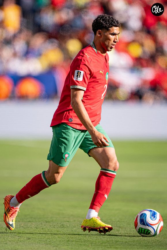 Achraf Hakimi au Match du groupe C « Brésil - Maroc (1-1) » lors de la Coupe du Monde de la FIFA 2026 (FIFA World Cup 2026), le 13 juin 2026. @SPP / PsnewZ / Bestimage