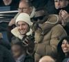 Dans les tribunes, l'artiste qui a participé à la cérémonie de réouverture de Notre-Dame le 7 décembre dernier a retrouvé le chanteur Gims accompagné par sa femme DemDem.

Louis Garrel, Vianney, Gims et sa femme DemDem, Jérôme Rothen dans les tribunes du match de Ligue 1 McDonald's opposant le Paris Saint-Germain (PSG) à Lyon (3-1) au Parc des Princes à Paris le 15 décembre 2024.