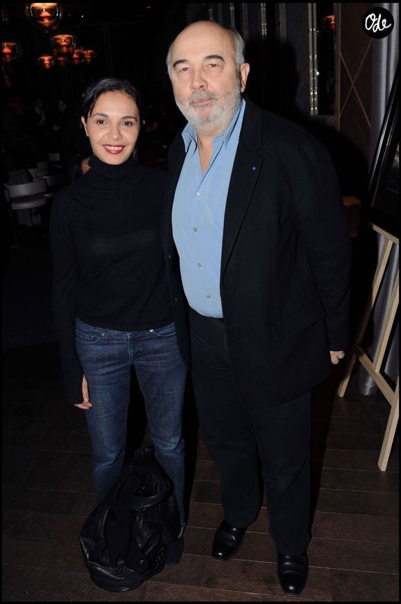 Gérard Jugnot et Saïda Jawad lors de la soirée du voyagiste Nosylis pour la présentation de son catalogue 2010 au Club de l'arc.

RACHID BELLAK / BESTIMAGE