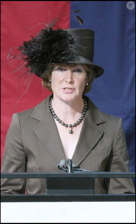 Photo d’archives : Lady Sarah McCorquodale lors d’une lecture en hommage à la princesse Diana à la Guards’ Chapel, à Londres — Goff / Bestimage