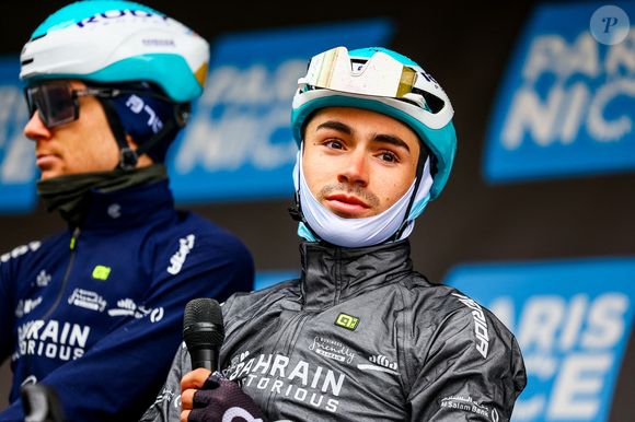 À Bahrain, le Français Lenny Martinez à la 83e édition du Paris-Nice, de Nice à Nice, France, le 14 mars 2025. Photo by ABACAPRESS.COM