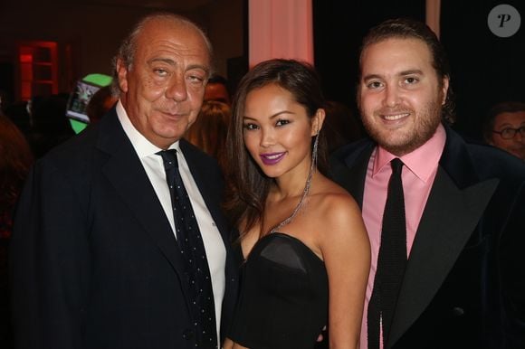 Exclusif - Fawaz Gruosi, guest, David Wertheimer - Inauguration du Show Room Parisien De Grisogono et lancement de la montre "Crazy Skull" à Paris le 23 octobre 2014.
