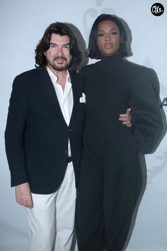 Stéphane Rolland et Didi-Stone - Stéphane Rolland fête ses 60 ans dans le salon Opéra de l’Hôtel Intercontinental à Paris, France, le 08 Juillet 2026. 

© Bertrand Rindoff / Bestimage
