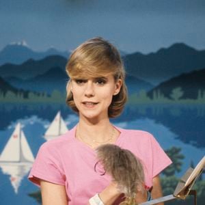 Archives - Dorothée, sur le plateau de l'émission "Récré A2", en 1983.
Photo : Bernard Leguay / Bestimage